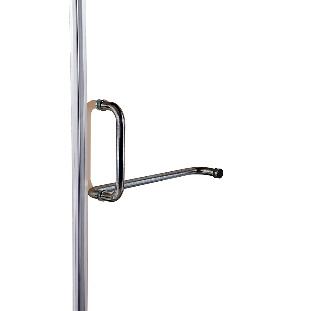 1000x1000mm Frameless 10mm Glass Shower Screen | Della Francesca