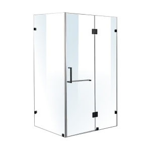 1200 x 1000mm Frameless 10mm Glass Shower Screen