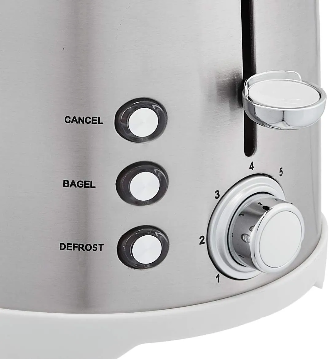 2 Slot Toaster with 6 Browning Settings and Removable Crumb Trays