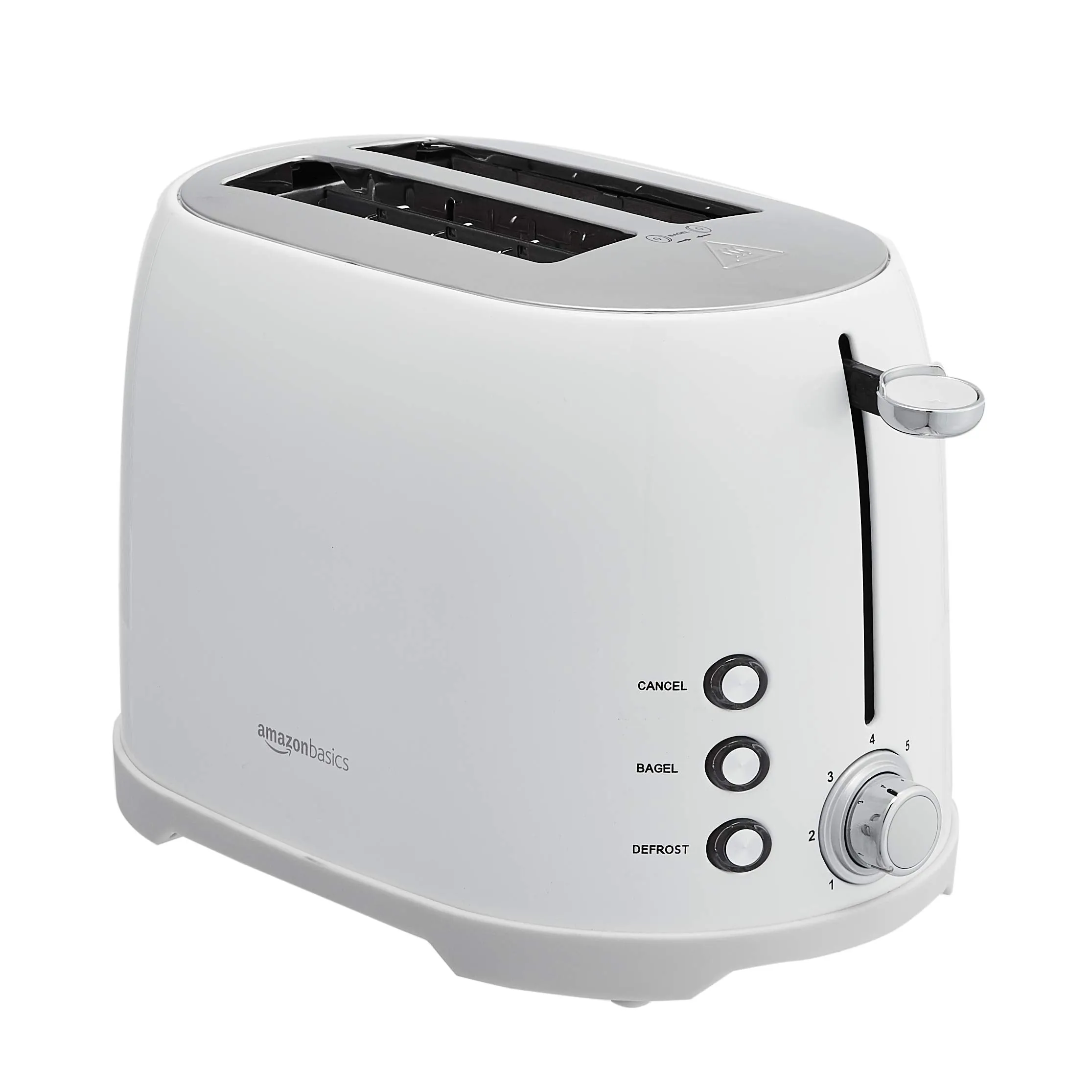 2 Slot Toaster with 6 Browning Settings and Removable Crumb Trays