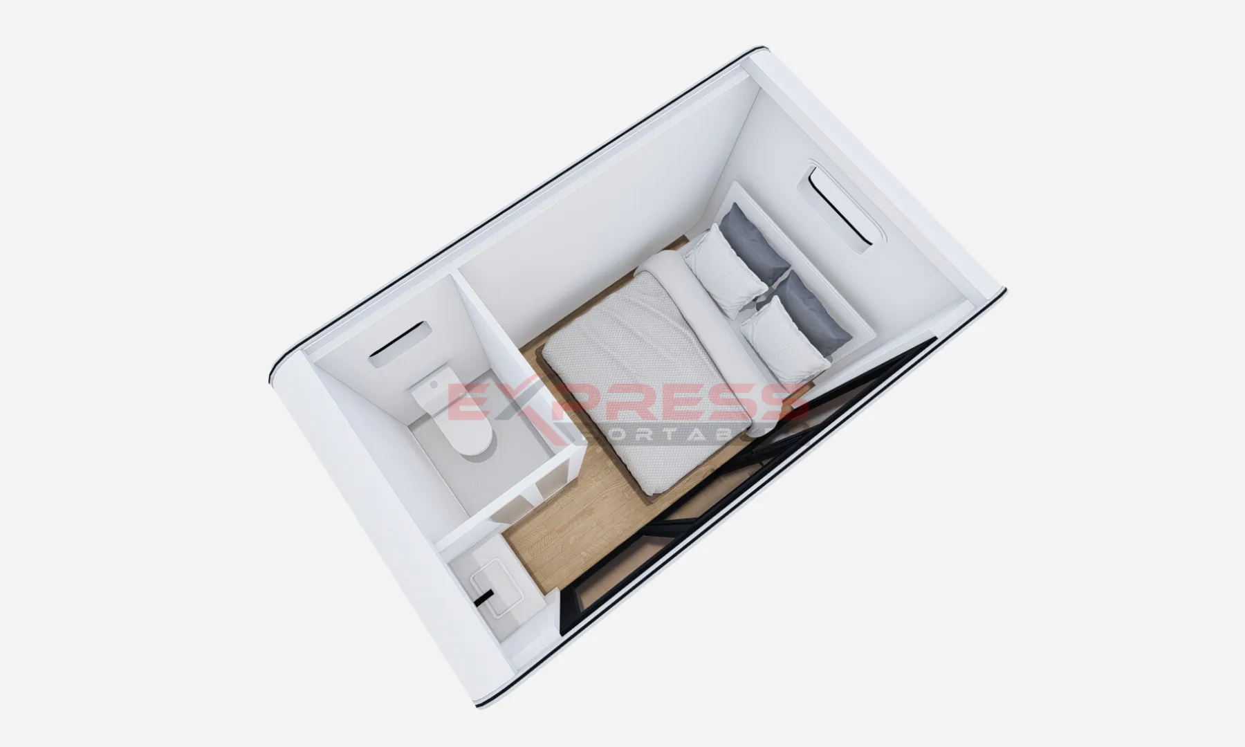 4m Spacee Lite Bath/Office/Bed