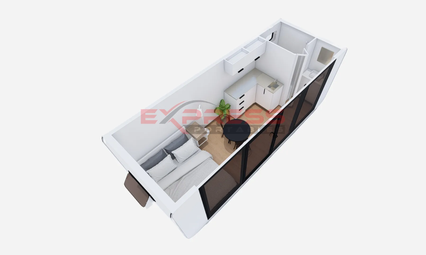 6m Spacee Lite with Kitchenette & Bathroom