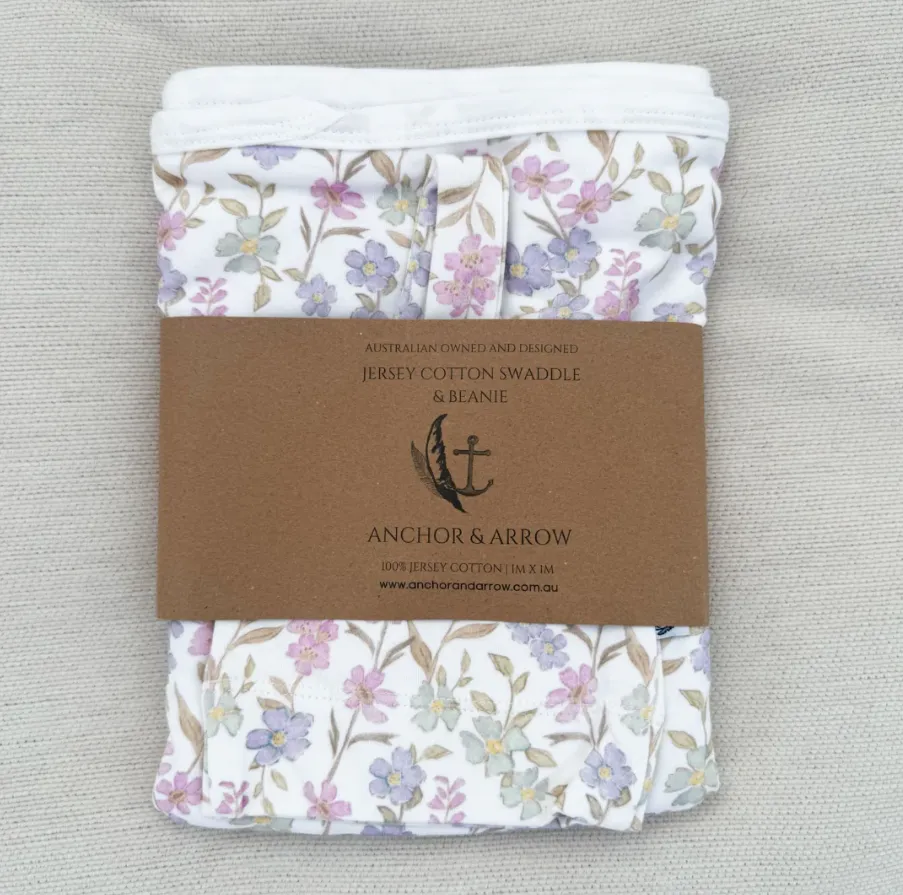Anchor & Arrow - Bassinet sheet / Change Table Cover | Daisy Dreams