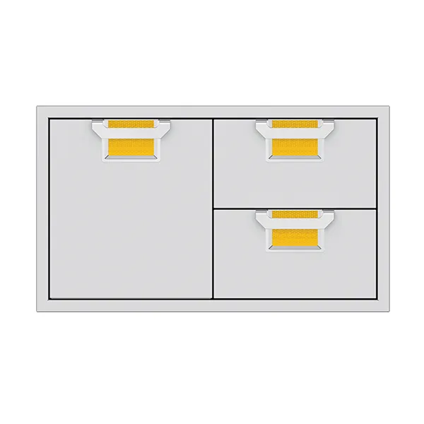 Aspire by Hestan 36" Double Drawer/Door Combo