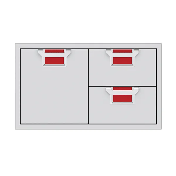 Aspire by Hestan 36" Double Drawer/Door Combo