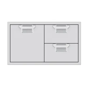 Aspire by Hestan 36" Double Drawer/Door Combo