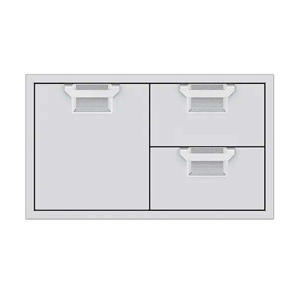 Aspire by Hestan 36" Double Drawer/Door Combo