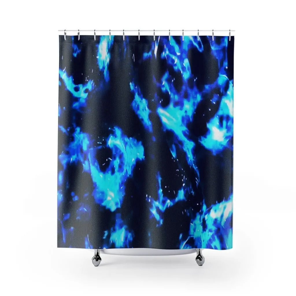 Blue Cenote Shower Curtain