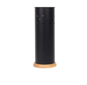 Eco Basics Toilet Roll Holder Black