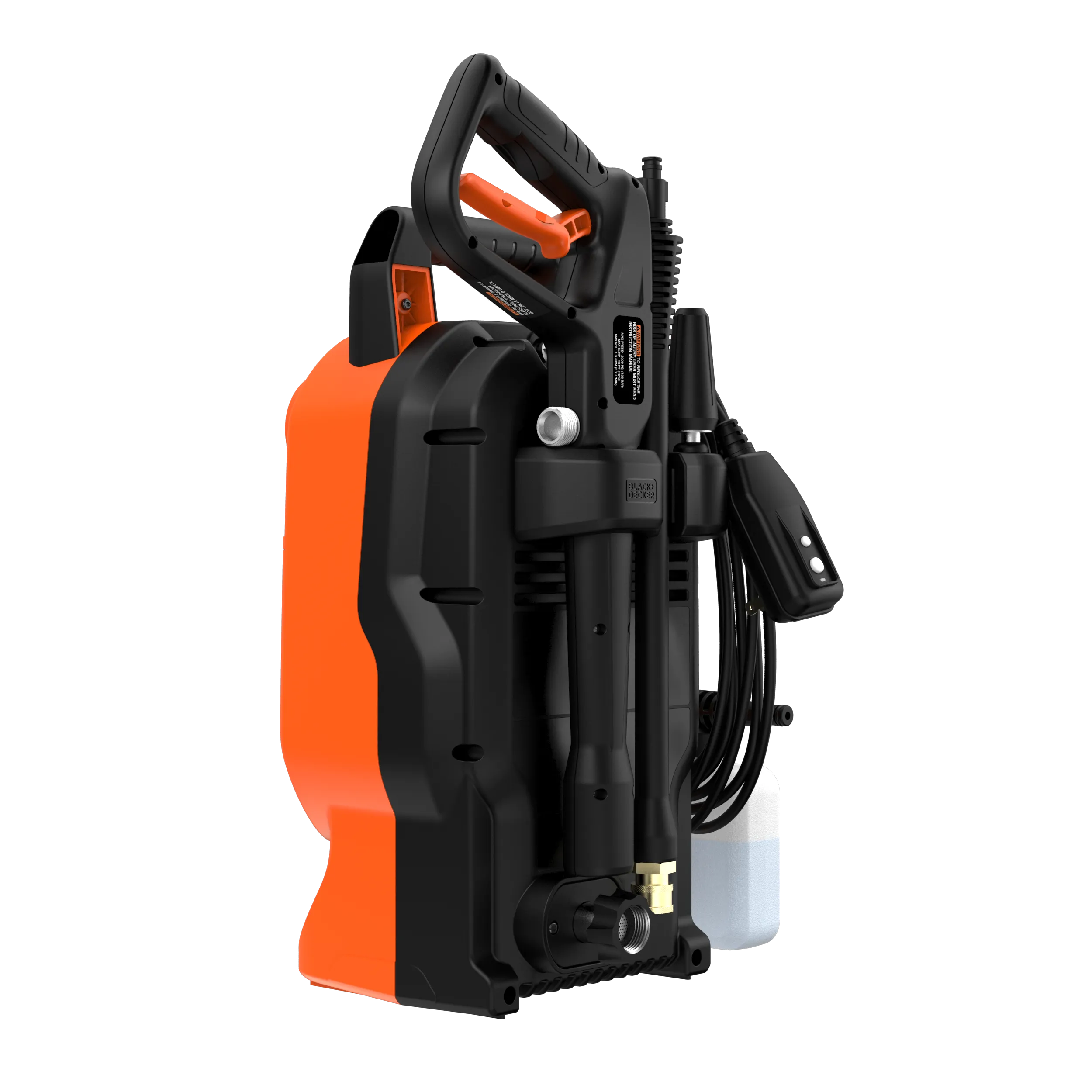 Electric Pressure Washer, Cold Water, 1700 PSI, 1.2 GPM
