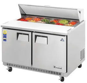 Everest EPBNR2 48" Standard Top Sandwich Prep Table
