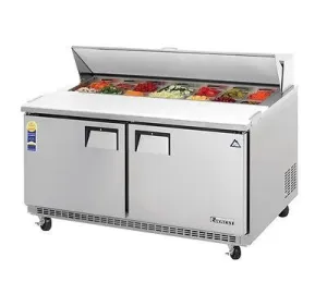 Everest EPBNWR2 60" Standard Top Sandwich Prep Table