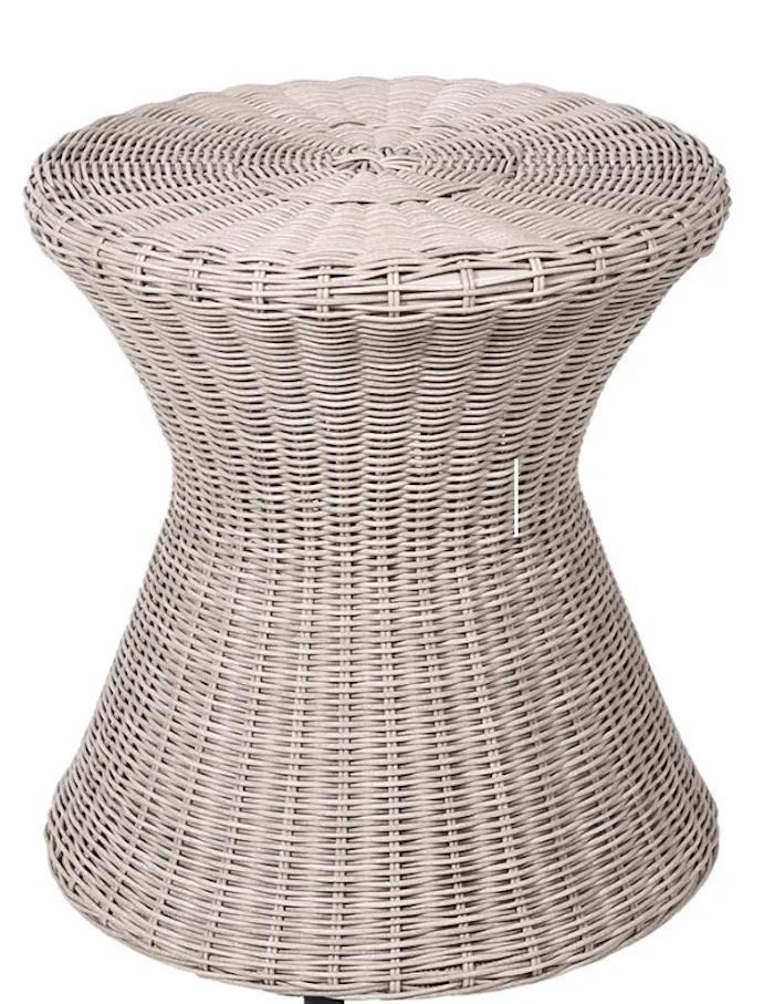 Hand Woven Wicker Stool