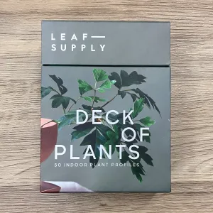 Leaf Supply Deck of Plants: 50 Indoor Plant Profiles