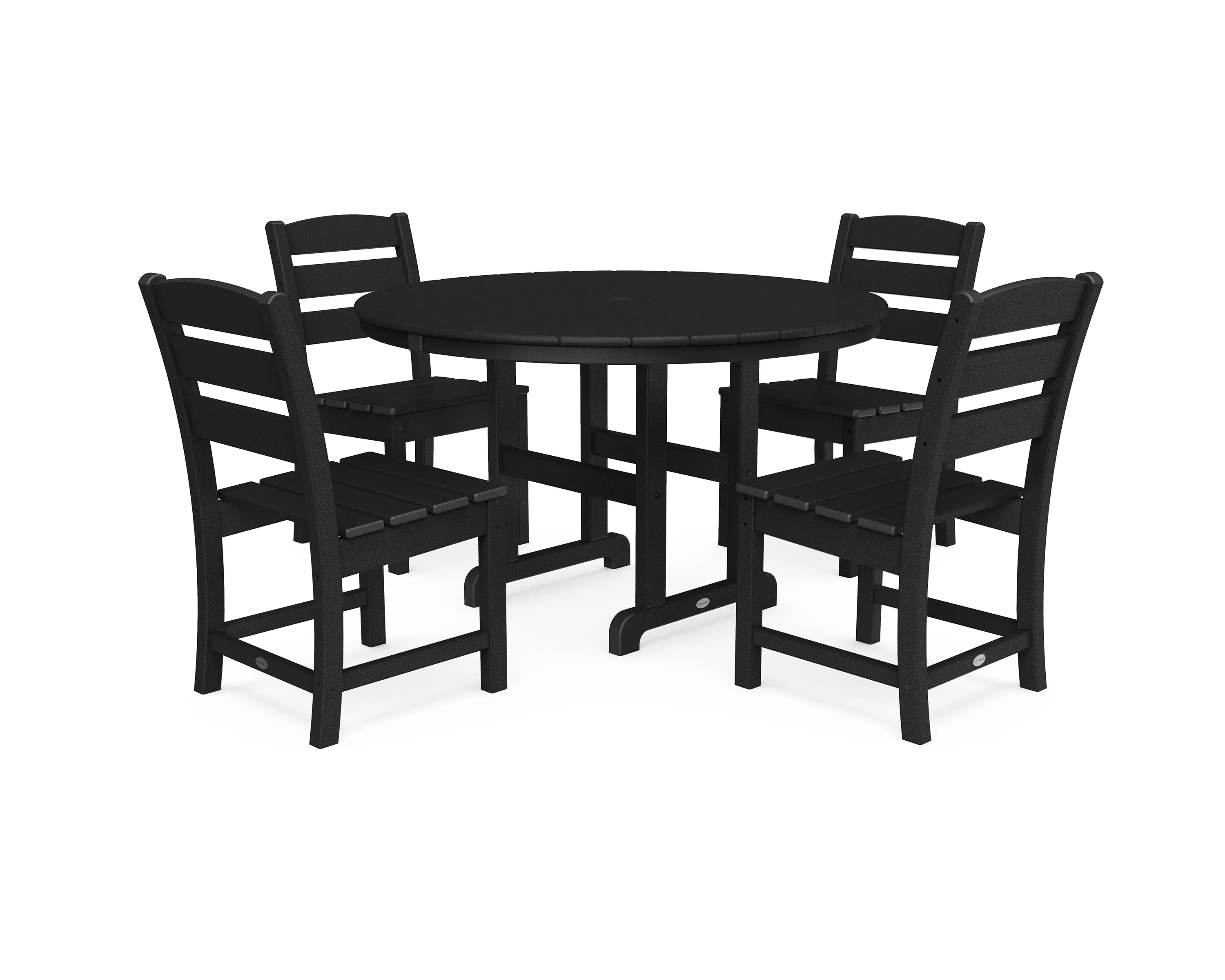 POLYWOOD® Lakeside 5-Piece Side Chair Dining Set