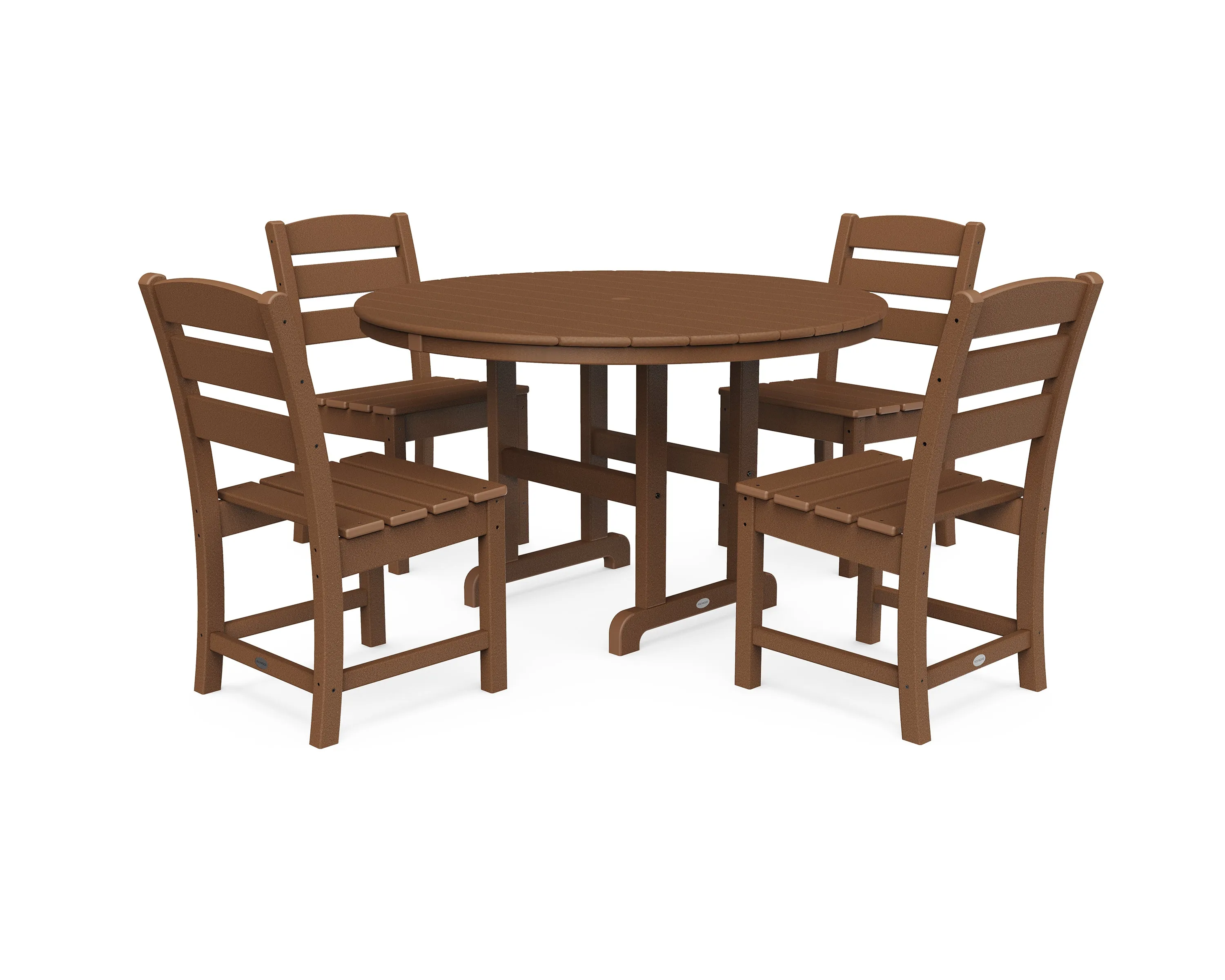 POLYWOOD® Lakeside 5-Piece Side Chair Dining Set