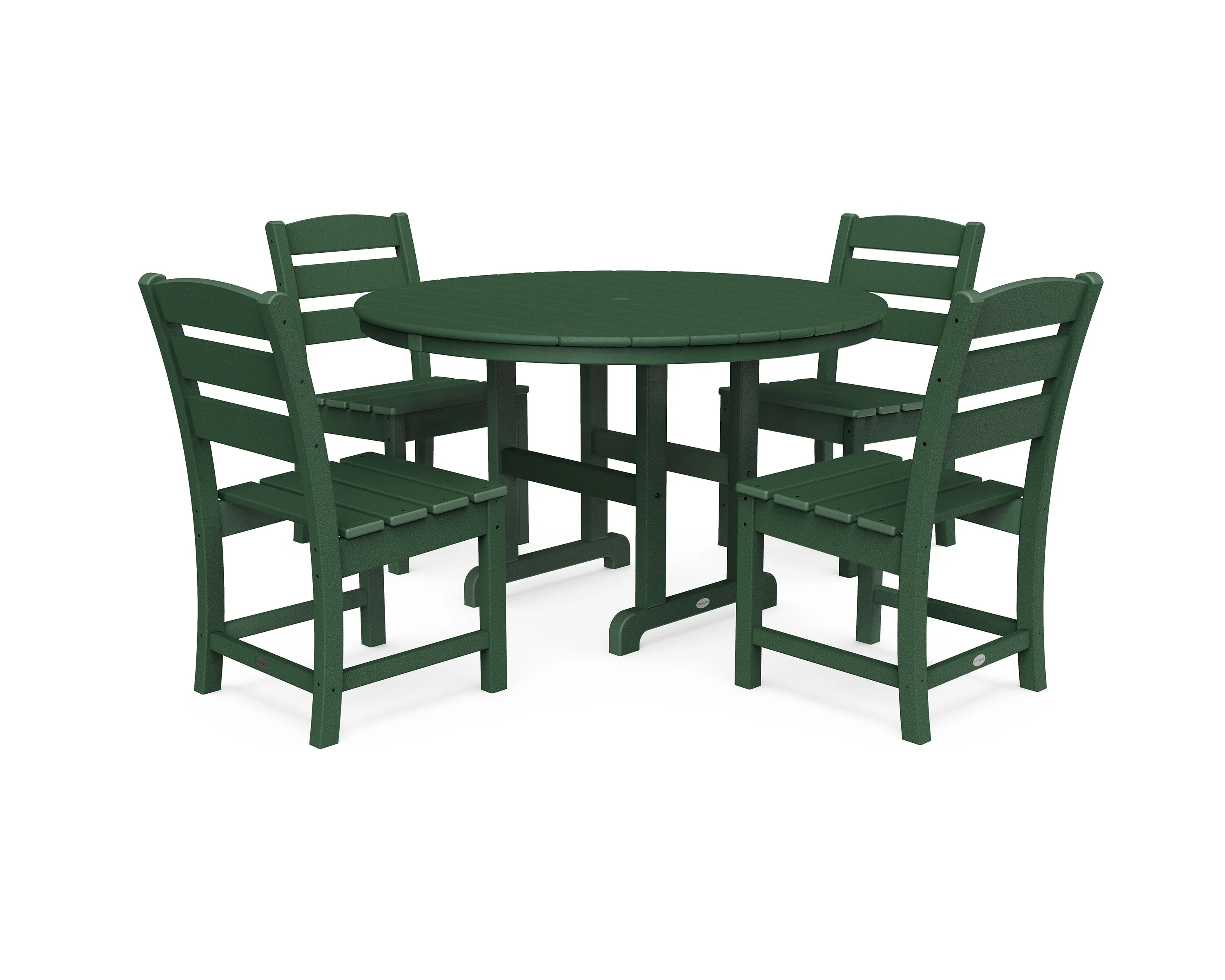 POLYWOOD® Lakeside 5-Piece Side Chair Dining Set