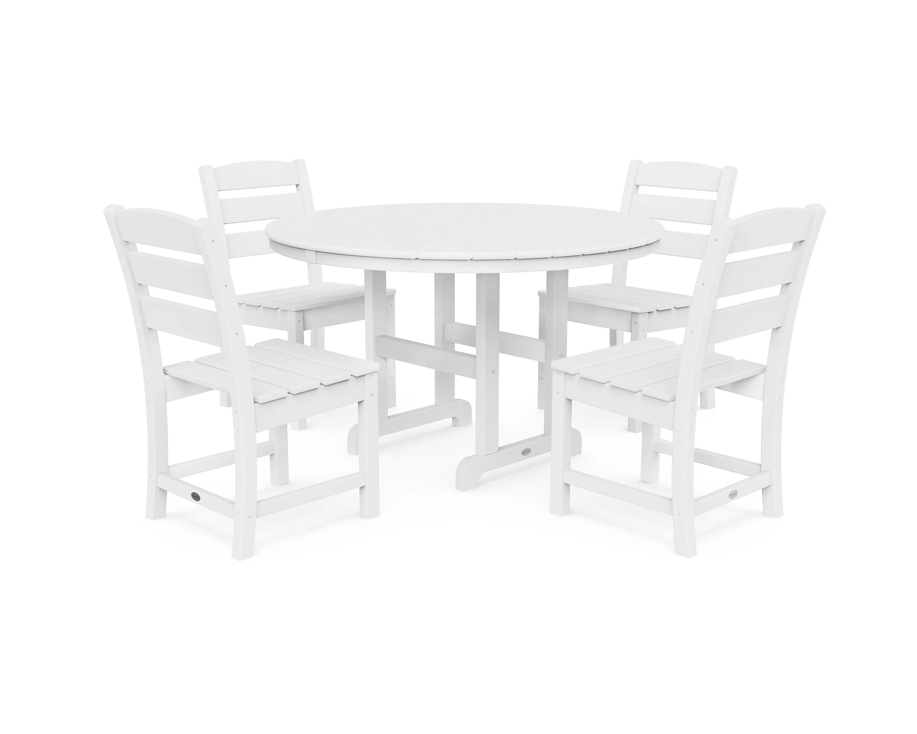 POLYWOOD® Lakeside 5-Piece Side Chair Dining Set