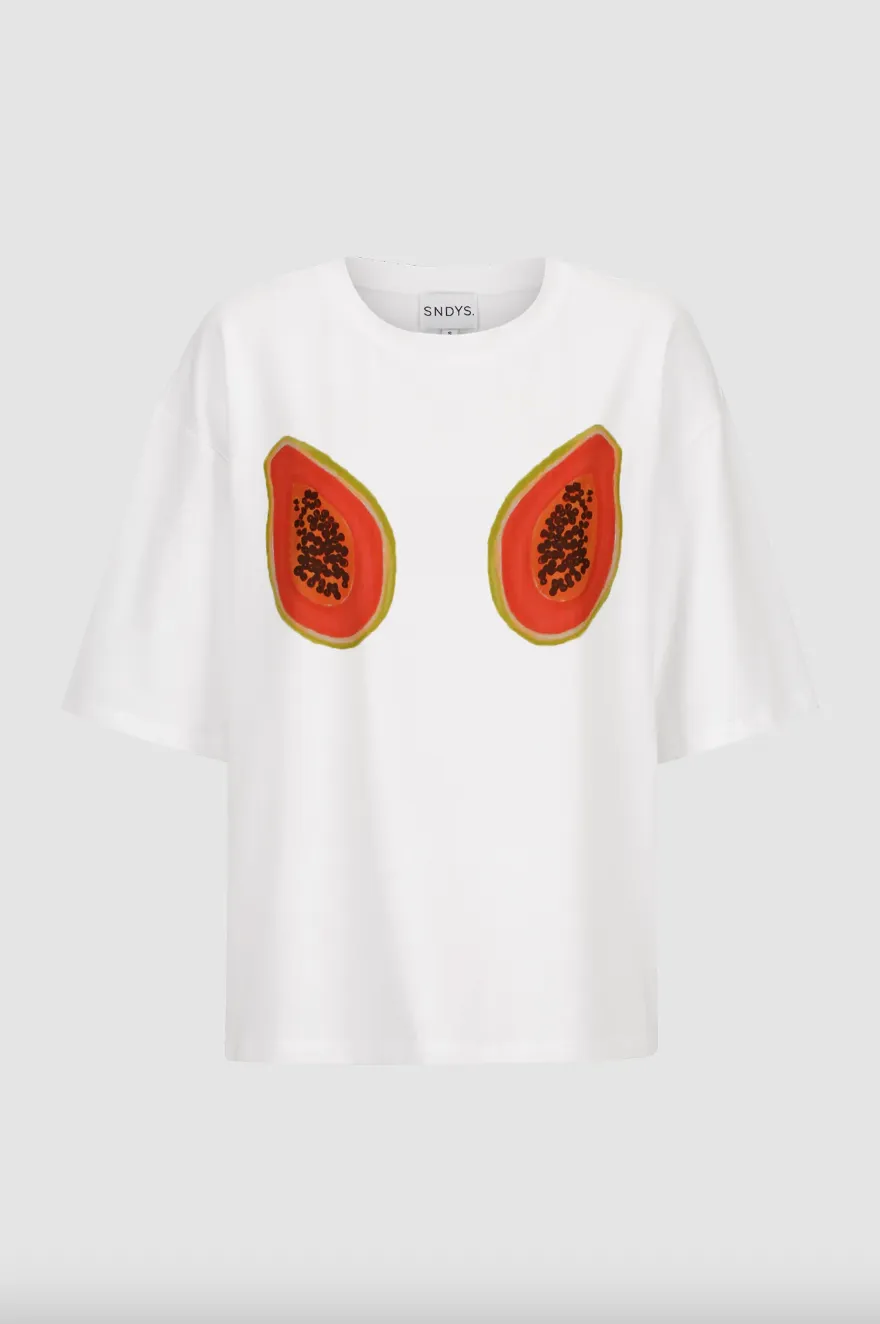 SNDYS THE LABEL MAI TAI TEE - PAPAYA