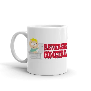 South Park Butters Reverse Cowgirl White Mug